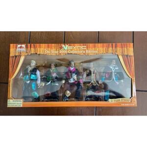 N Sync Band On Tour 2000 Toy Set Puppets Doll Collector's Edition